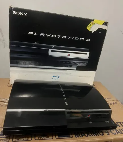 Ps3 retrocompativel na caixa + 30 jogos