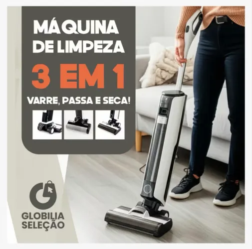 Máquina de limpeza 3 em 1