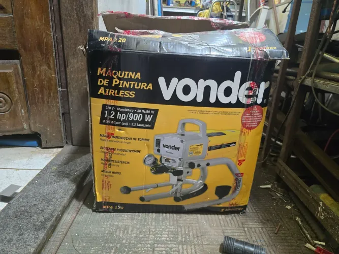 Vendo máquina de pintura nova