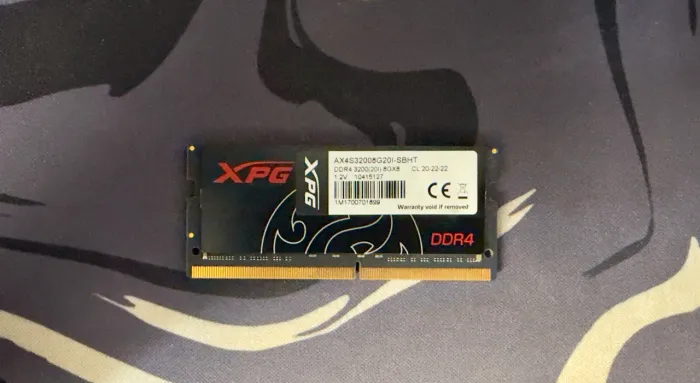 Memória Notebook 8GB DDR4 3200MHz XPG Hunter - Alta Performance