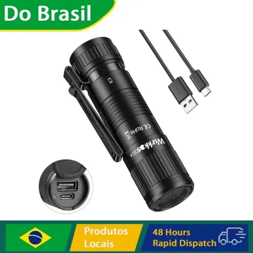 Carregador Portátil Wurkkos H1A Powerbank 5000 mAh