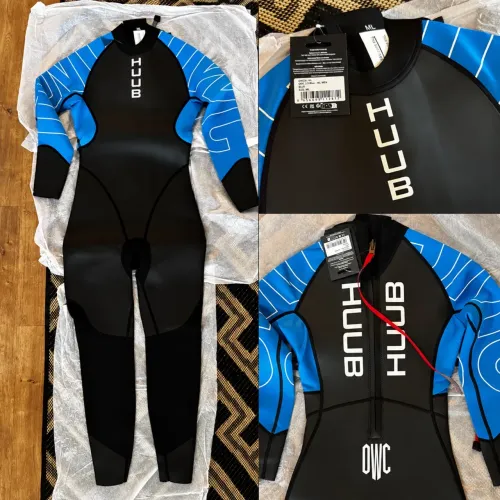 Roupa de borracha natação Iron man triatlon - HUUB OWC - Tam. ML