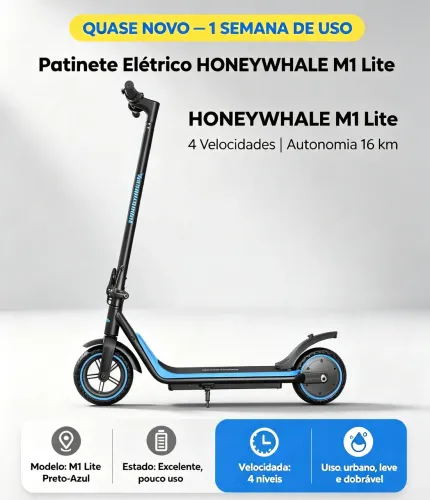 Patinete elétrico de 500w