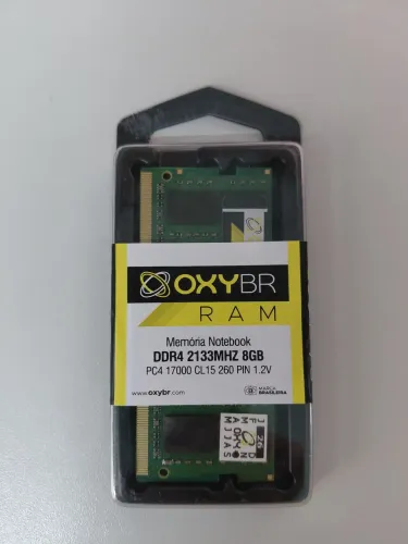 Memória DDR4 8GB 2133MHZ OXYBR 