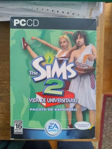 Jogo PC CD Computador The Sims 2 - Pacote de Expansão - Vida de Universitário