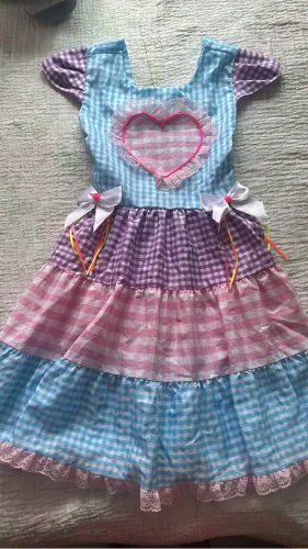 Vestido caipira 10 anos 