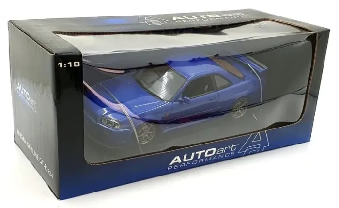 Nissan Skyline GTR R34 VSpec  AutoArt 1/18