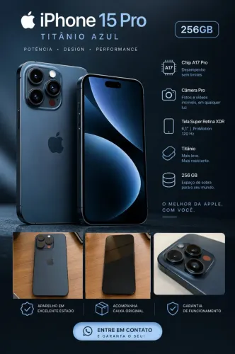 IPHONE 15 PRO 256gb