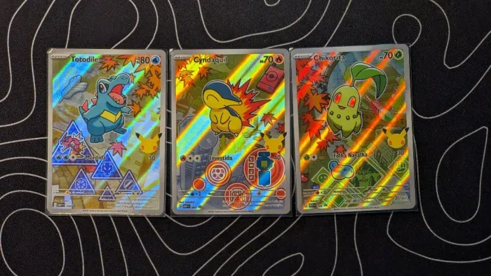 Trio Inicial de Johto - NM
