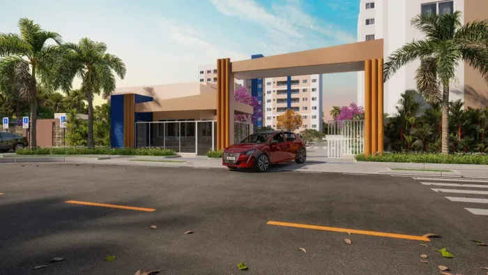 Apartamentos de 2 e 3/4, com 1 suíte e varanda em Barra dos Coqueiros