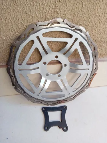 Discao de freio para motos com chapinha
