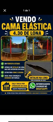 Vendo cama elástica