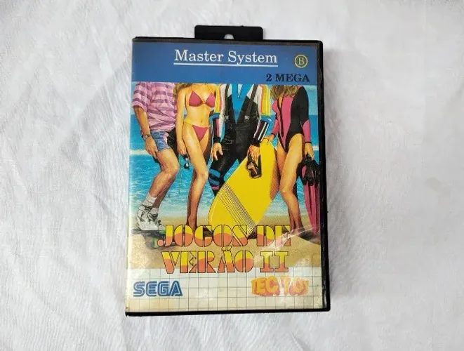 Cartucho Jogos De Verão II Original Tectoy Master System