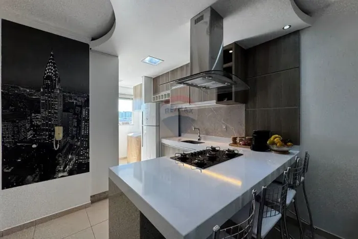 Apartamento a venda mobiliado 2 quartos, 1 suíte, 72m², no Jardim Terramerica - Americana