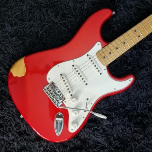 Guitarra Fender Standard Mexico Candy Apple Red 2007 (Musicalvo)