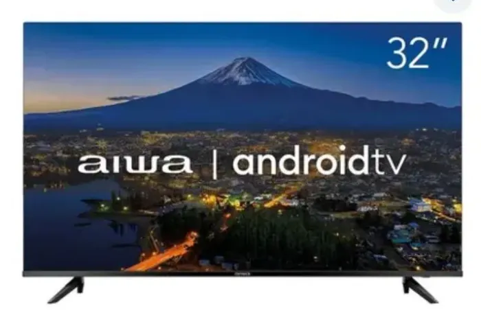Tv smartv 32 AIWA perfeita nova com garantia e nota fiscal .