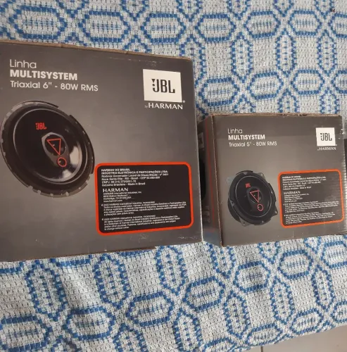 Alto falante jbl sem uso 2 pares