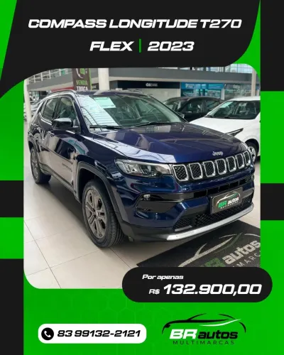 Jeep Compass Long. T270 1.3 TB 4X2 Flex AUT 2023