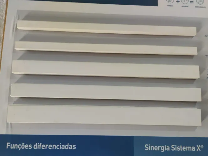 Canaletas de diversos tamanhos