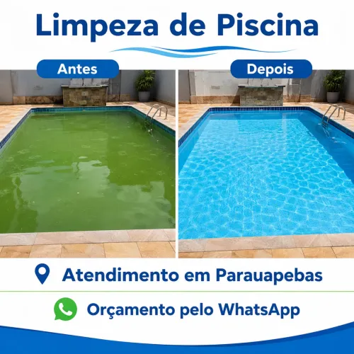 Limpeza de piscina