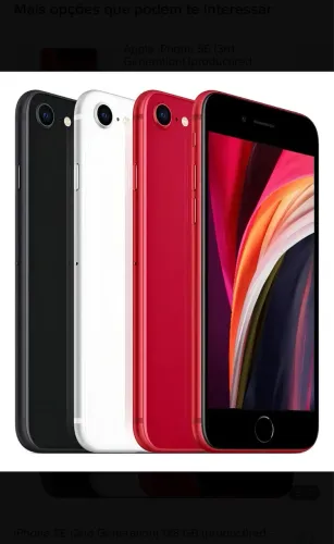 iPhone Se2 599R$ (usado, conservado)