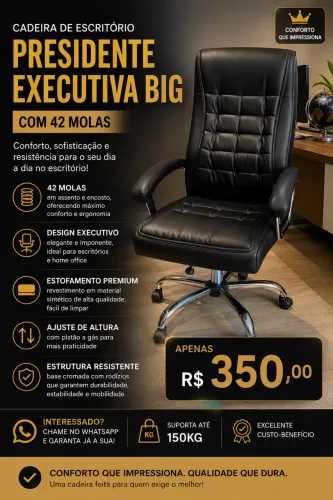 Cadeira de escritório presidente
