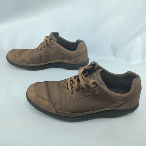 Sapatênis rockport original 44 marrom masculino importado (aceito troca)