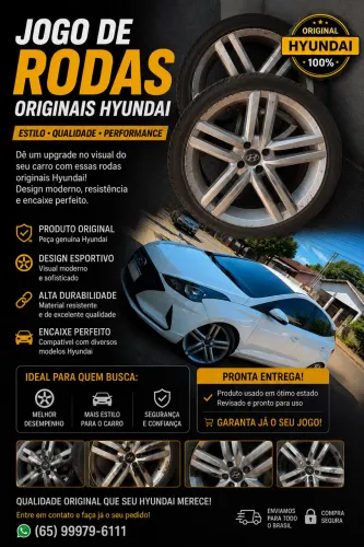 RODAS PARA SEU CARRO EM EXCELENTE CONDIÇÕES