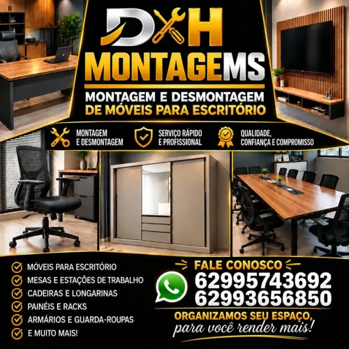 ? COMPROU O MÓVEL? DEIXA A MONTAGEM COM QUEM ENTENDE!
