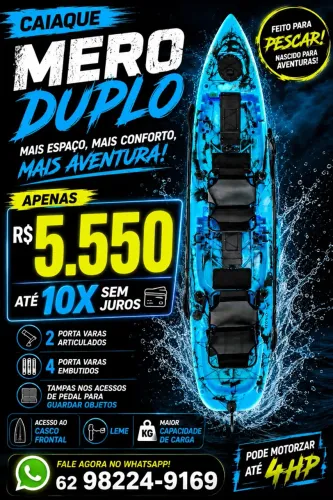 Caiaque mero duplo