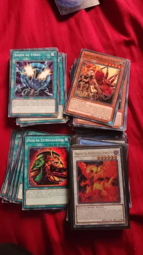 80 cartas Yu-Gi-Oh
