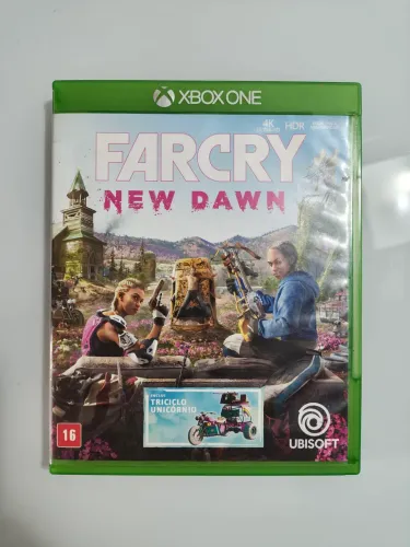 FARCRY NEW DAWN XBOX ONE ORIGINAL + MANUAL IMPRESSO - MÍDIA FÍSICA - LEIA A DESCRIÇÃO