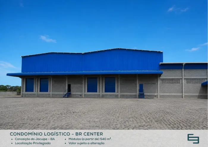 Galpão para alugar em Conceição do Jacuípe/BA com 1.740,00 m² em condomínio logístico