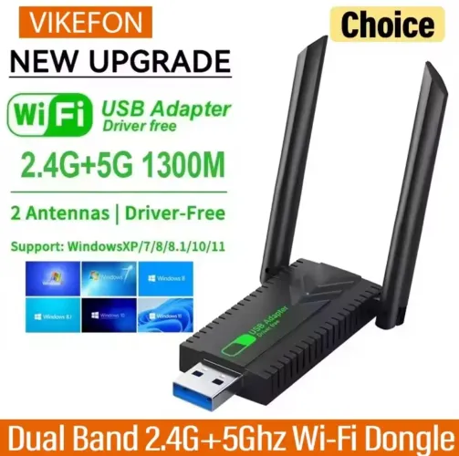 Adaptador wi-fi USB 2.4g/5g