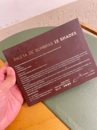 Paleta Mari Saad 12 cores 