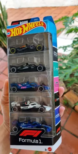 Pacote 2025 Fórmula 1 hot Wheels