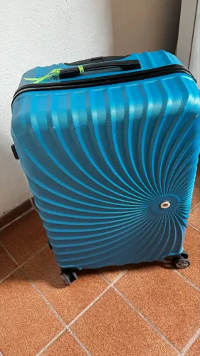 MALA DE VIAGEM GRANDE G EM ABS C/ RODINHAS 360º