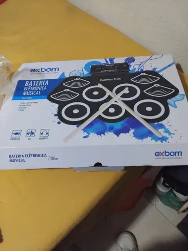 Bateria digital mais fone de ouvido