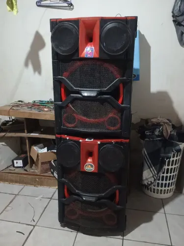 Caixas de som da LG x bom, caixas seca!