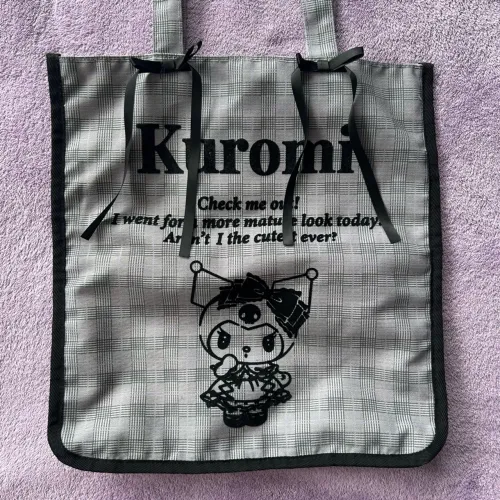 Sanrio Kuromi Tote Bag Ecobag Bolsa Melokuro