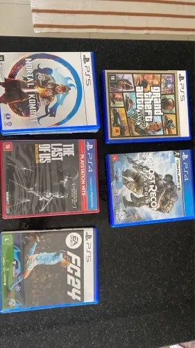 Jogos ps4 e ps5 semi novos