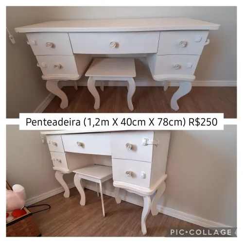 Penteadeira R$ 250