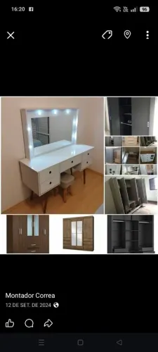Montador de móveis rápido justo