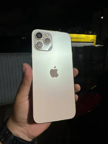 iPhone 12 Pro Max 256g Gold novo zerado confira