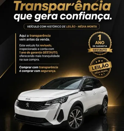 Peugeot 3008 GT Pack 1.6 Turbo 16V 5P AUT 2023