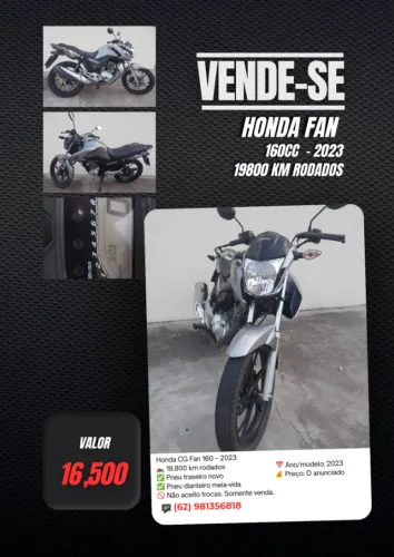 Honda FAN 160cc 2023