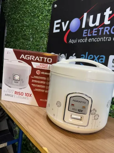 Panela de Arroz/Legumes 10 Xicaras AGRATTO - PRODUTO NOVO COM GARANTIA