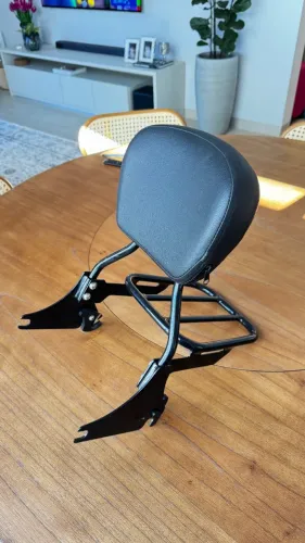 Sissy bar  destacável tradicional preto touring street glide