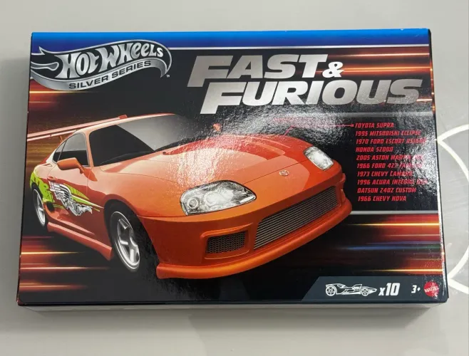 Hot Wheels Pack Silver séries velozes e furiosos