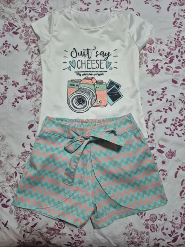 Conjunto infantil feminino 12 anos